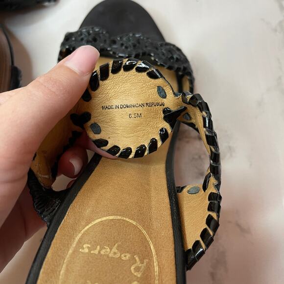 Jack Rogers Luccia Wedge Sandals Size 6.5 - Picture 9 of 9